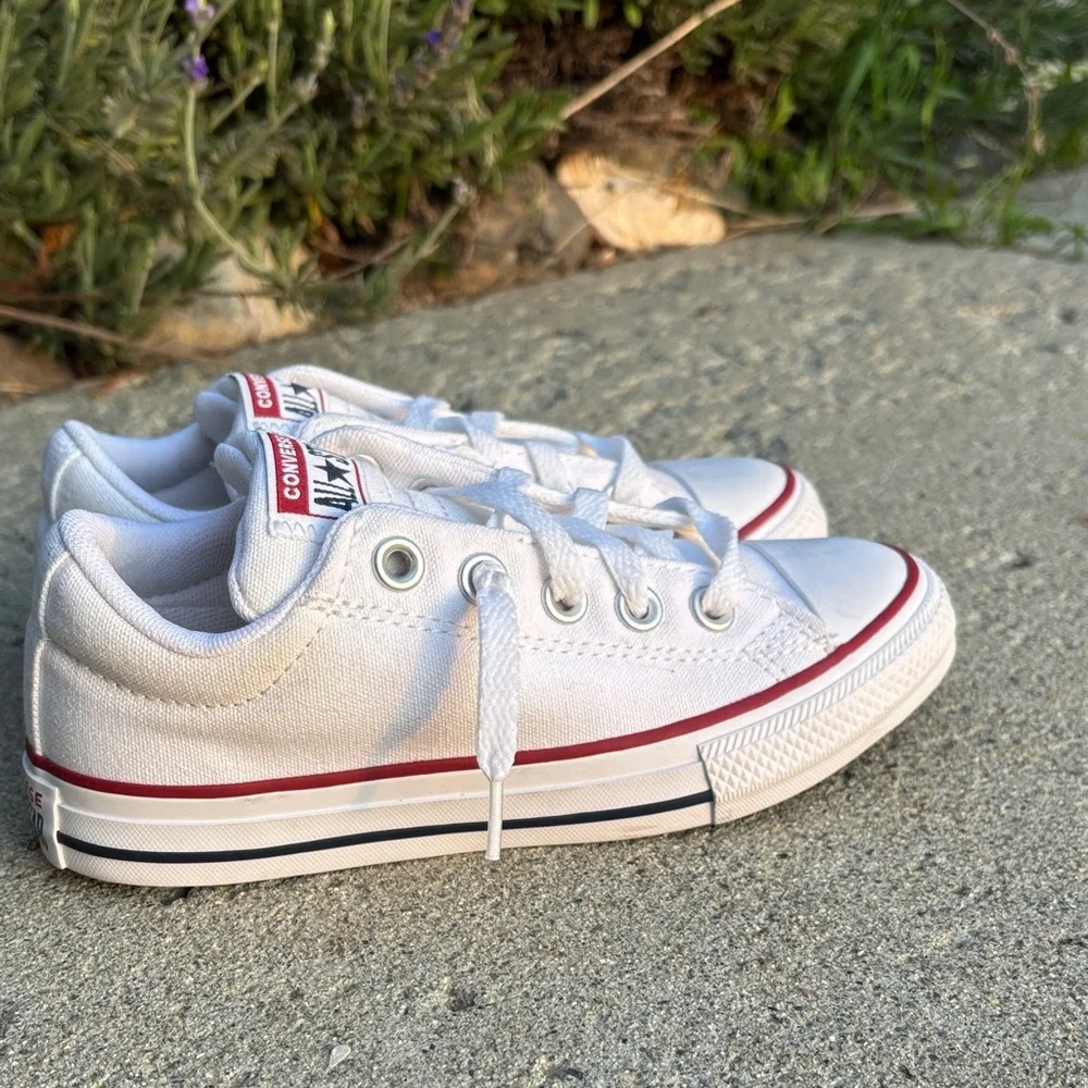 KIDS' CONVERSE LITTLE KID CHUCK TAYLOR ALL STAR STREET‎ OX SLIP-ON SNEAKERS